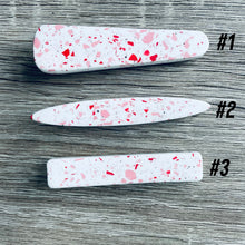 Load image into Gallery viewer, Pink/Red Terrazzo hair clip