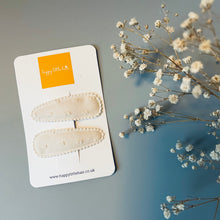 Load image into Gallery viewer, Dotty cotton snap clip