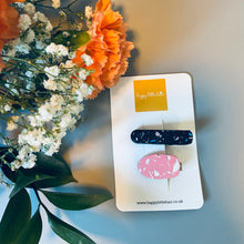 Load image into Gallery viewer, Mini Terrazzo hair clip set