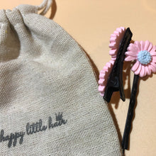 Load image into Gallery viewer, Flower Power hair clip set