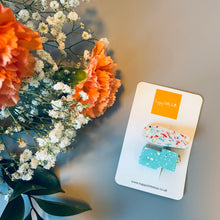 Load image into Gallery viewer, Mini Terrazzo hair clip set